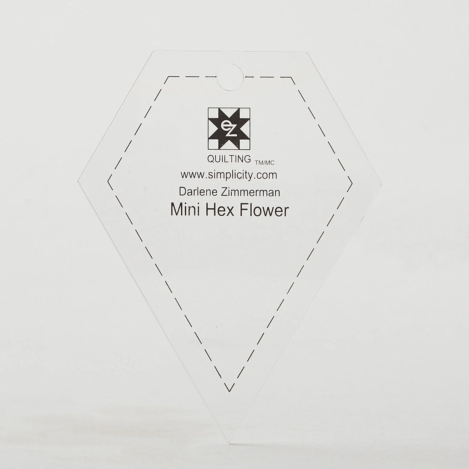 EZ Quilting Mini Hex Flower Ruler