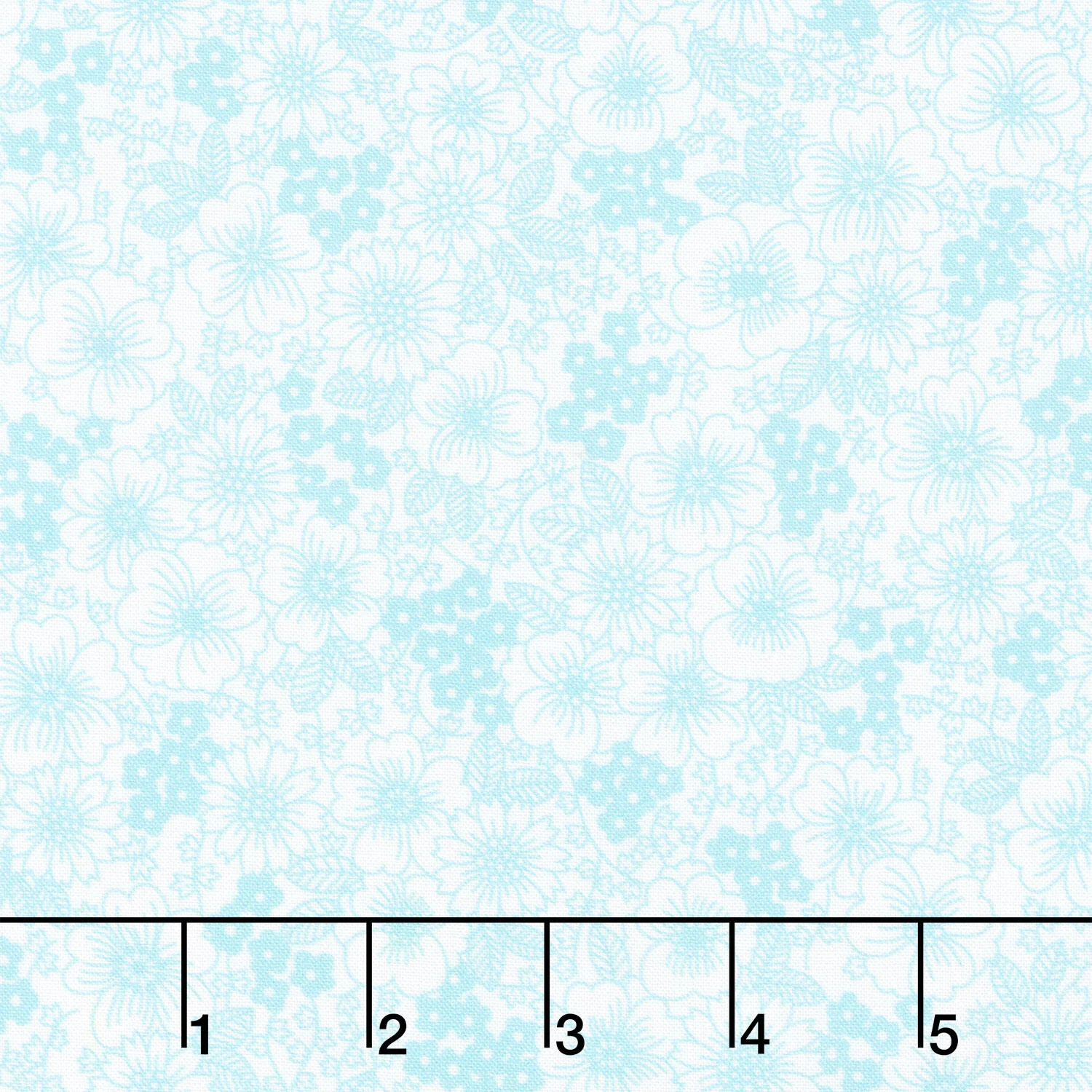 Fabric Market - Packed Florals Waterfall Yardage