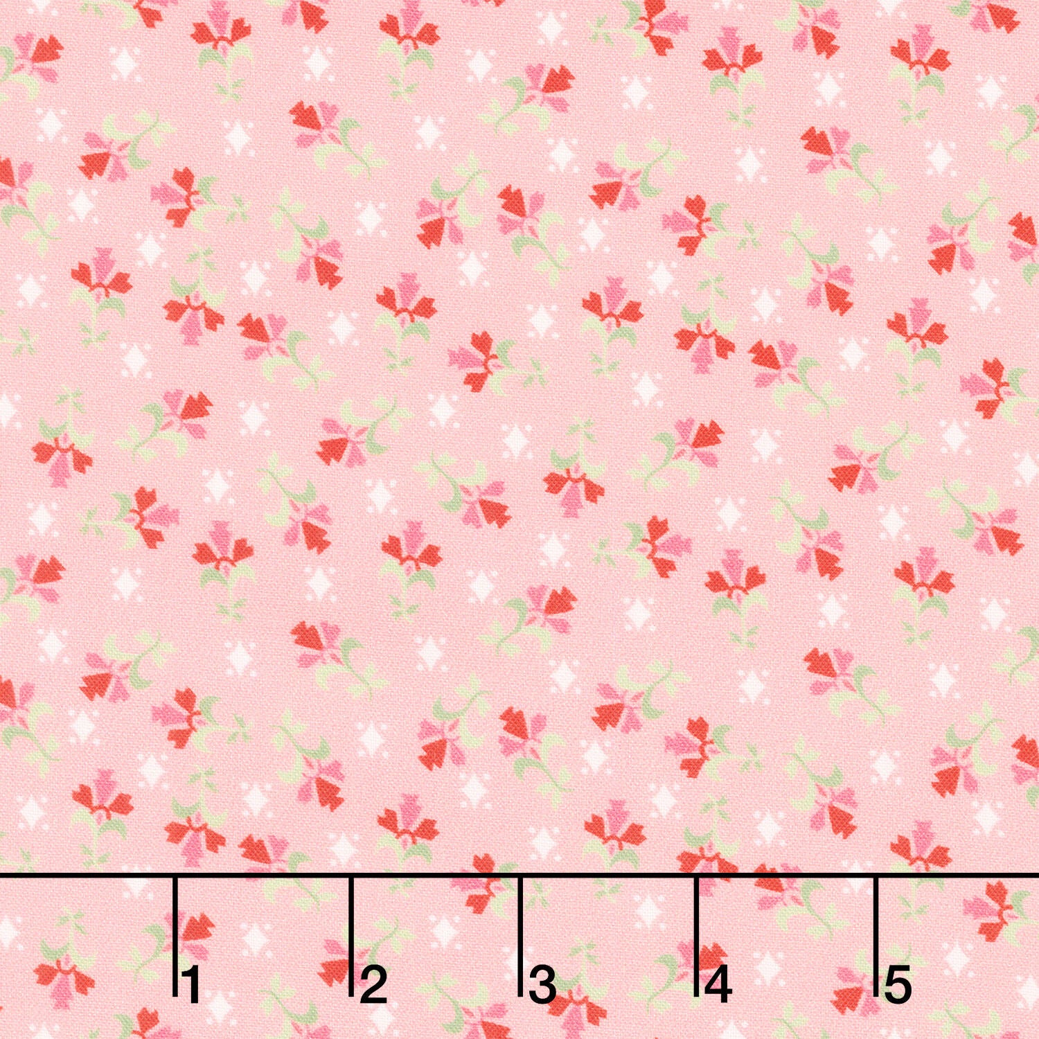 Fabric Market - Tossed Foulard Blush Yardage