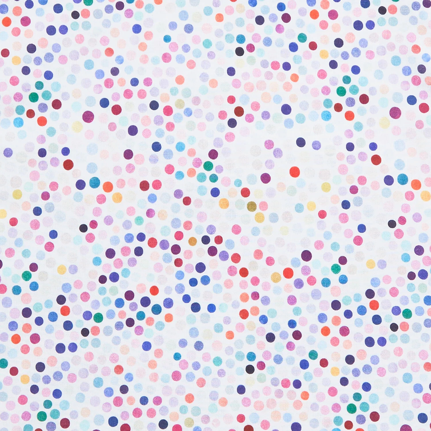 Fairy Dust Dots - White 108" Wide 3 Yard Cut - Image 2