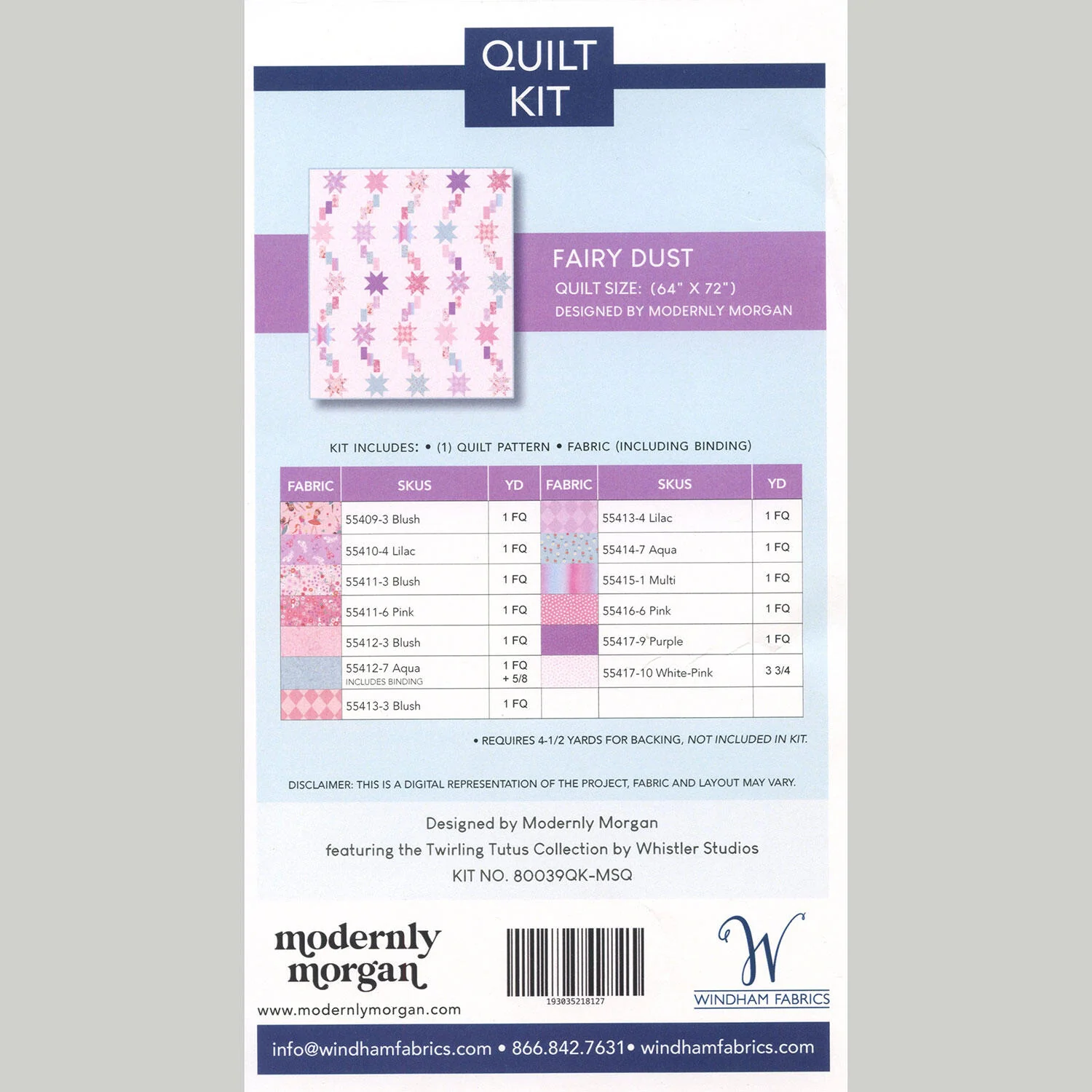 Fairy Dust Quilt Kit - Image 4