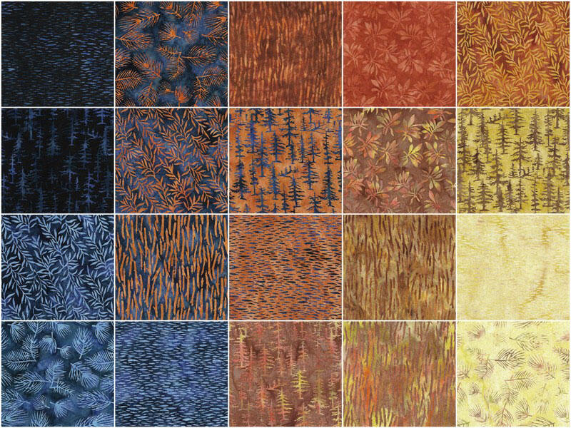 Fall Flair Batiks Fat Quarter Bundle - Image 3
