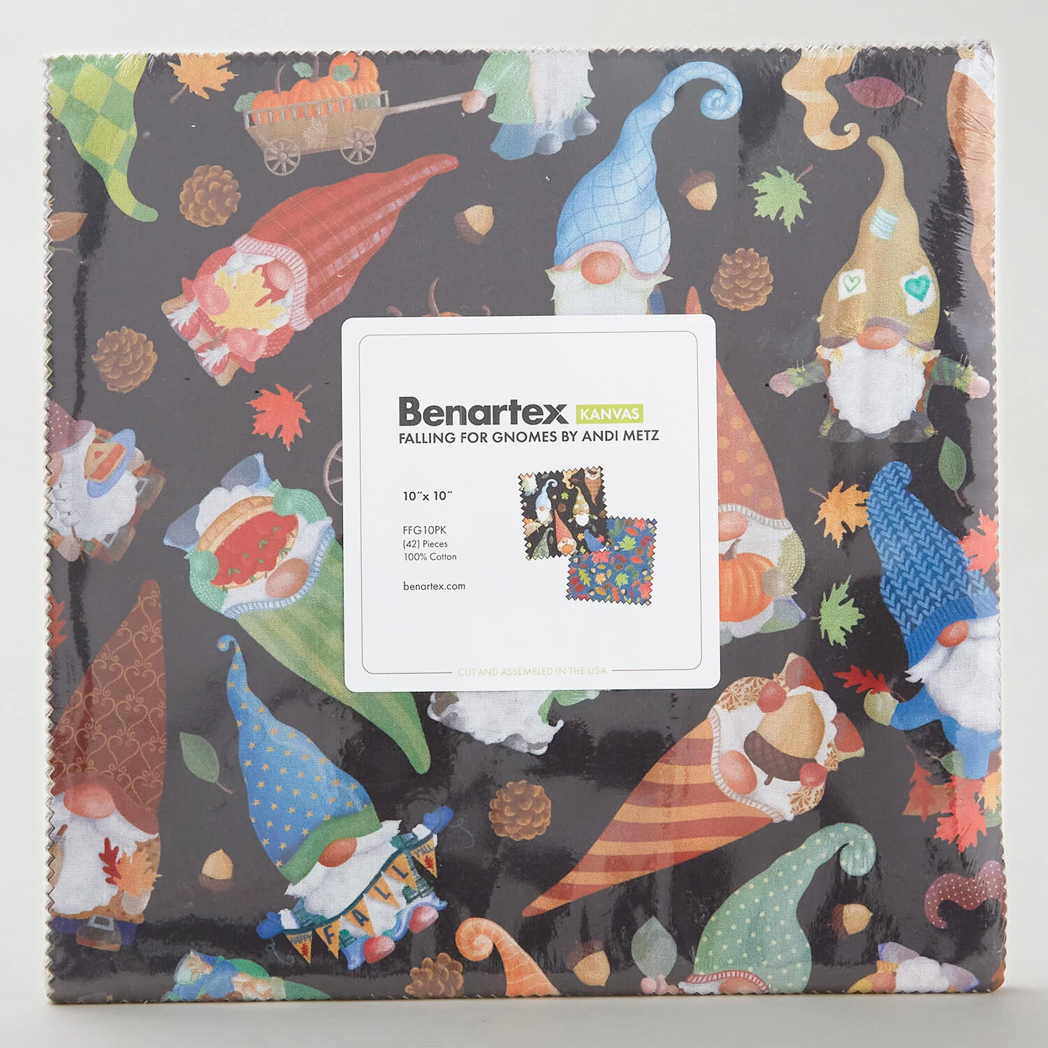 Falling For Gnomes Favorites 10" Squares - Image 2