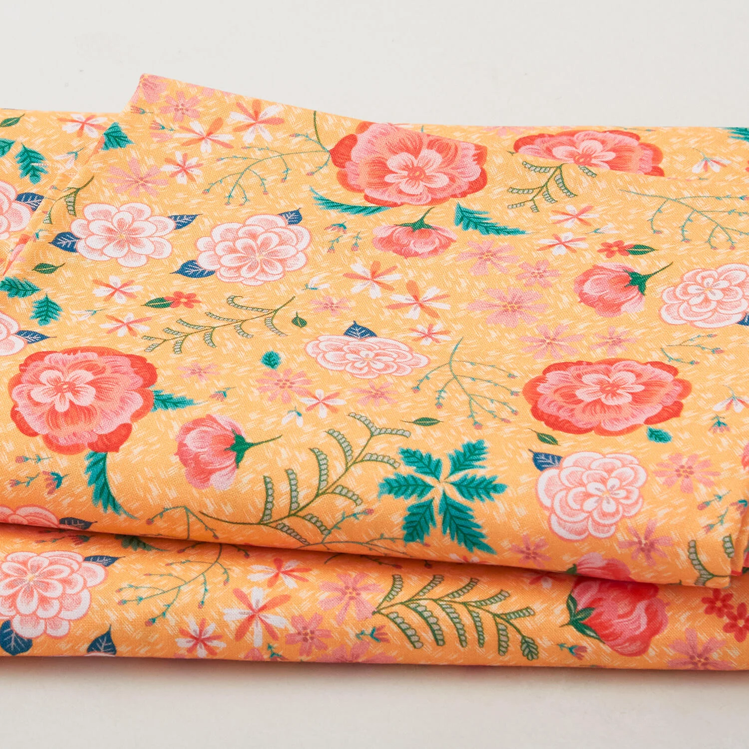 Faraway Florals Favorites - Apricot Tossed Small Florals 2 Yard Cut