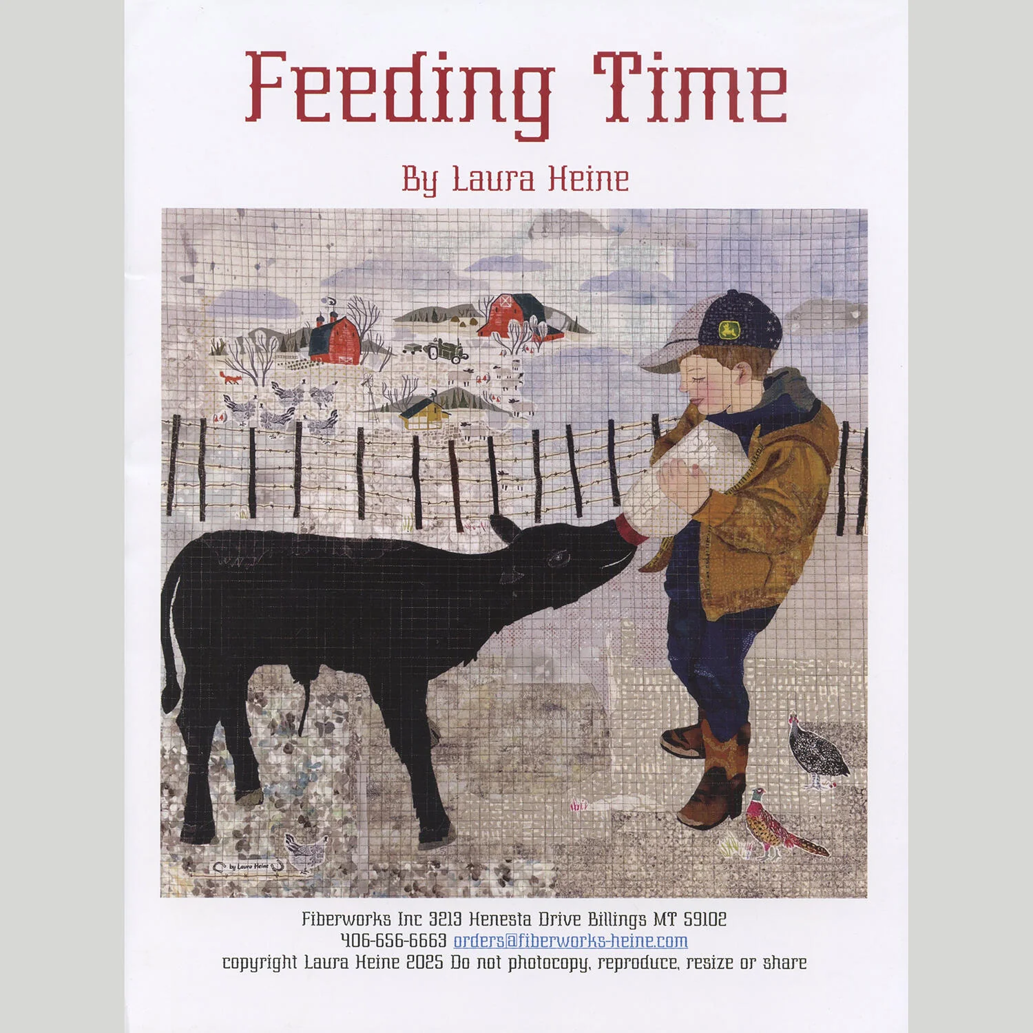 Feeding Time Collage Pattern