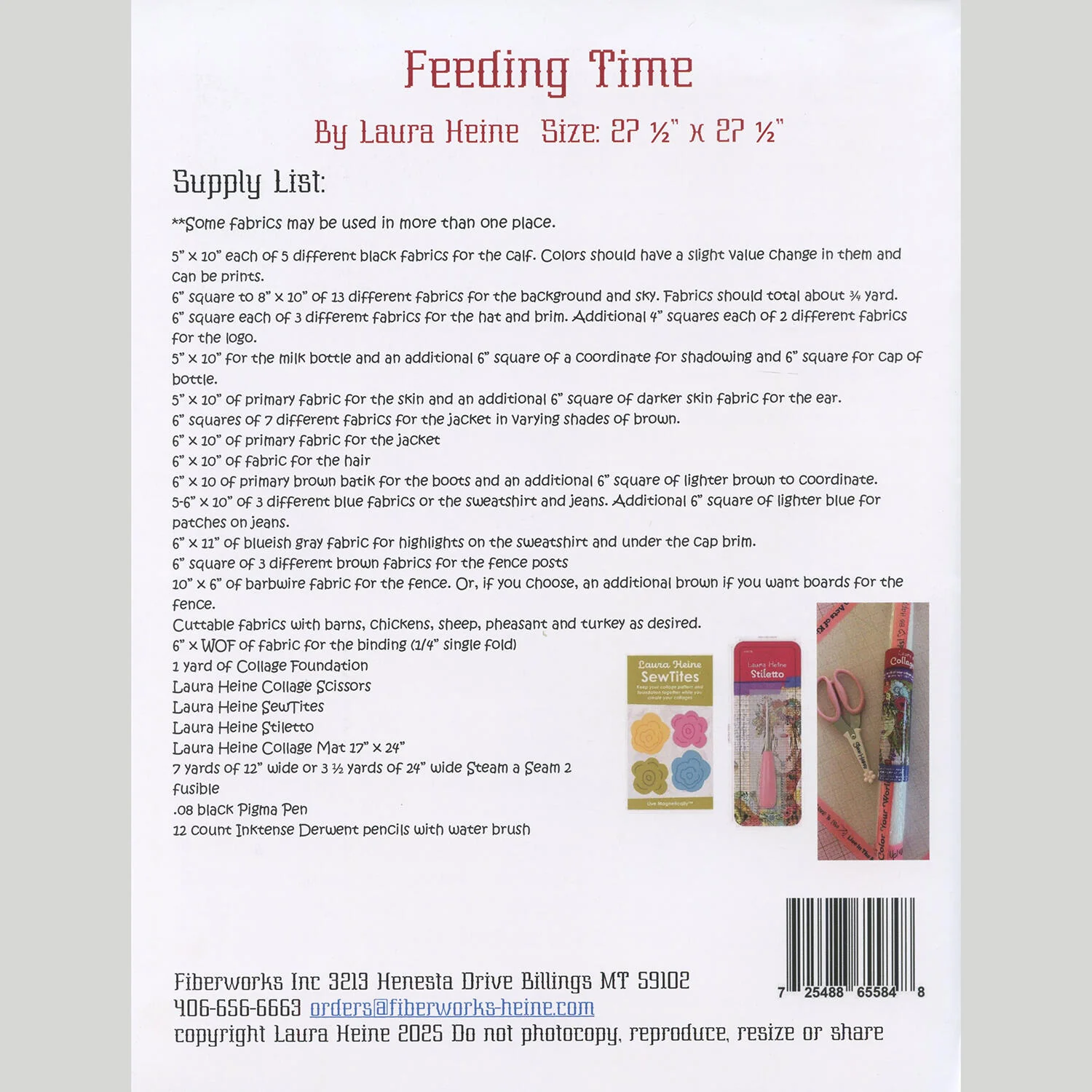 Feeding Time Collage Pattern - Image 2