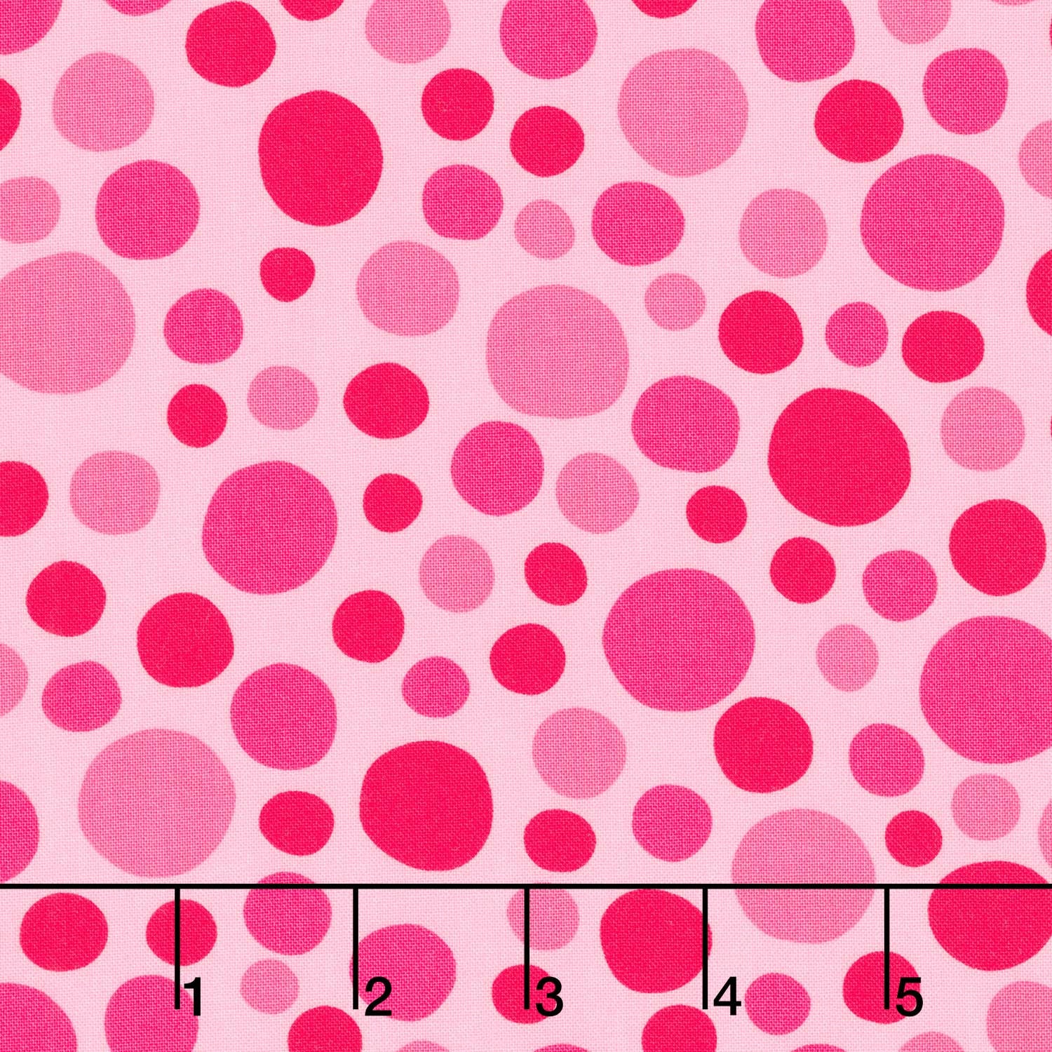 Fiesta - Festive Dots Cotton Candy Yardage