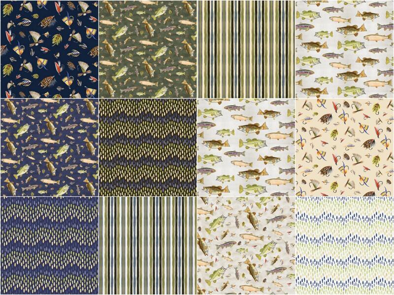 Fishful Thinking Fat Quarter Bundle - Image 3