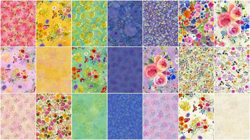Fleur De Rose Fat Quarter Bundle - Image 3