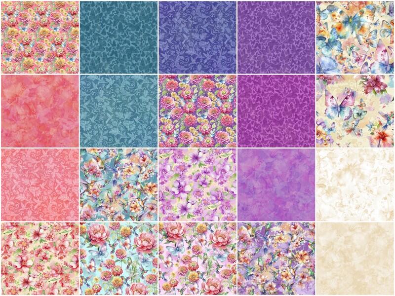Flight of Fancy 5" Squares - Image 3