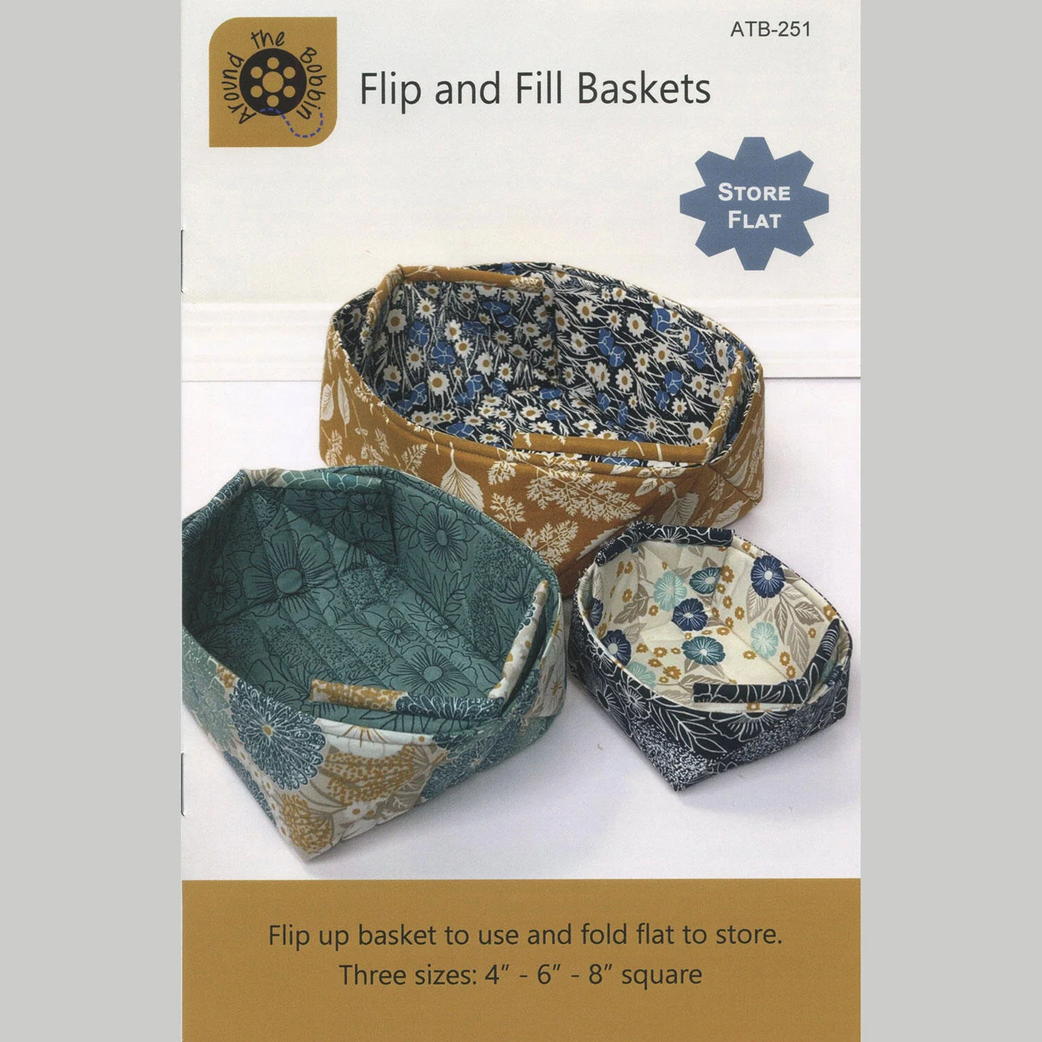 Flip and Fill Baskets Pattern