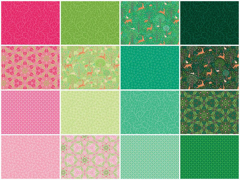 Flora and Fauna Forest Favorites 10" Squares - Image 3