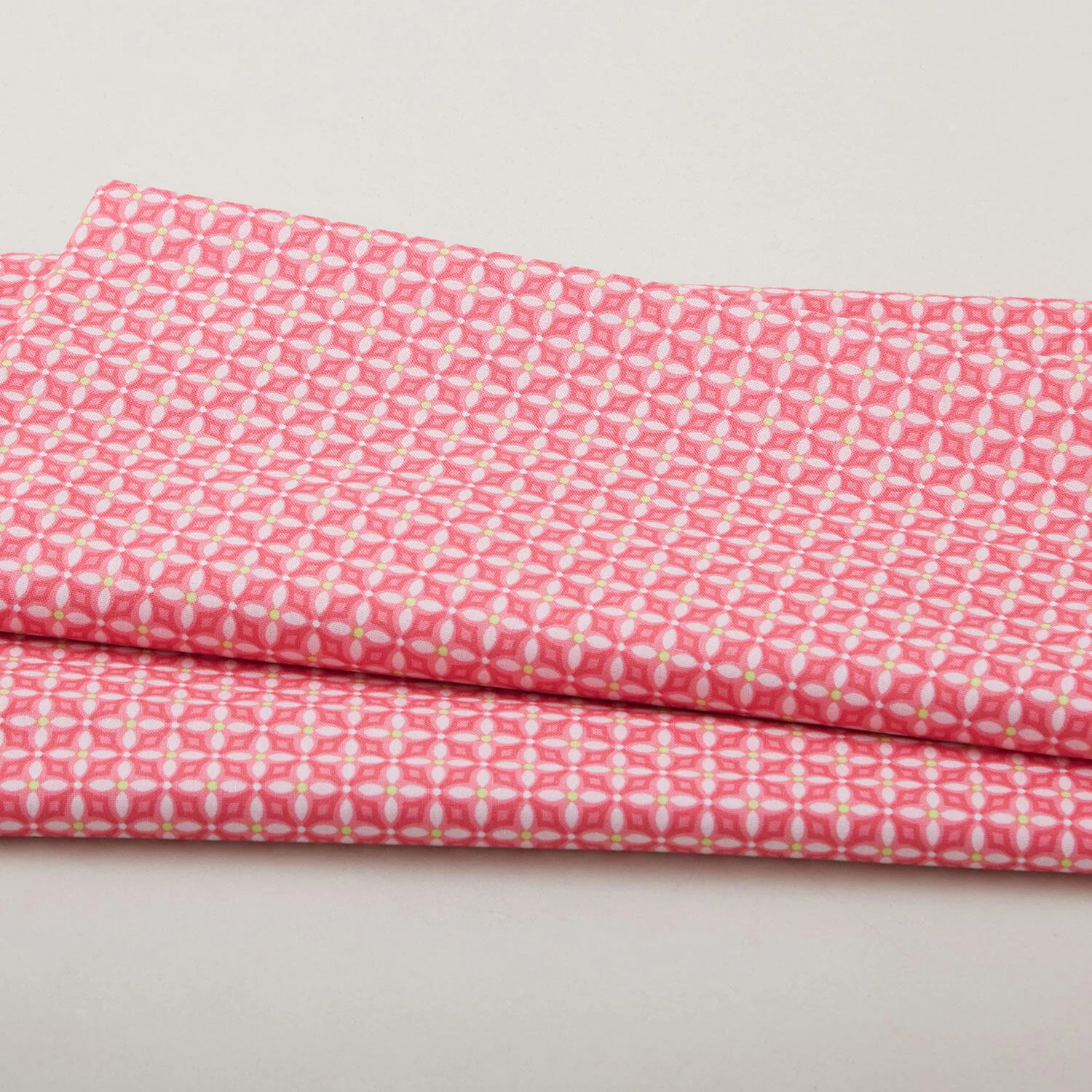 Flora & Fauna: Forest - Diamonds Pink 2 Yard Cut