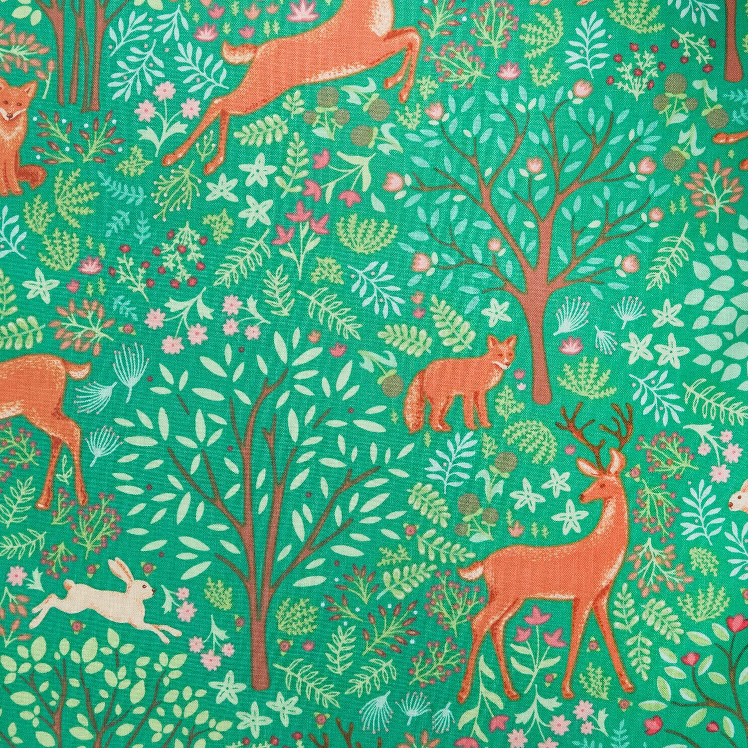 Flora & Fauna: Forest - Feature Jade 2 Yard Cut - Image 2