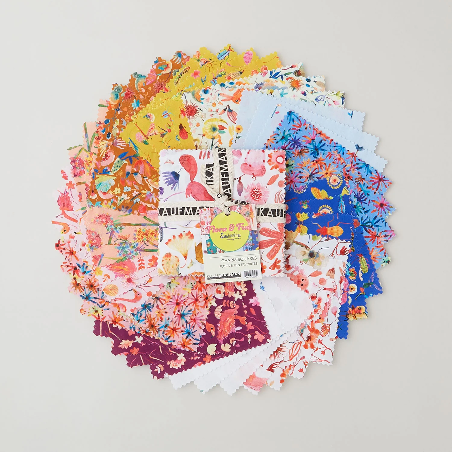 Flora & Fun Favorites Charm Squares