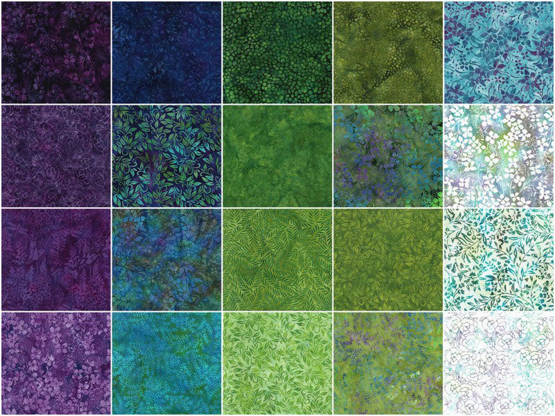 Floral Fun Batiks Stacks - Image 3
