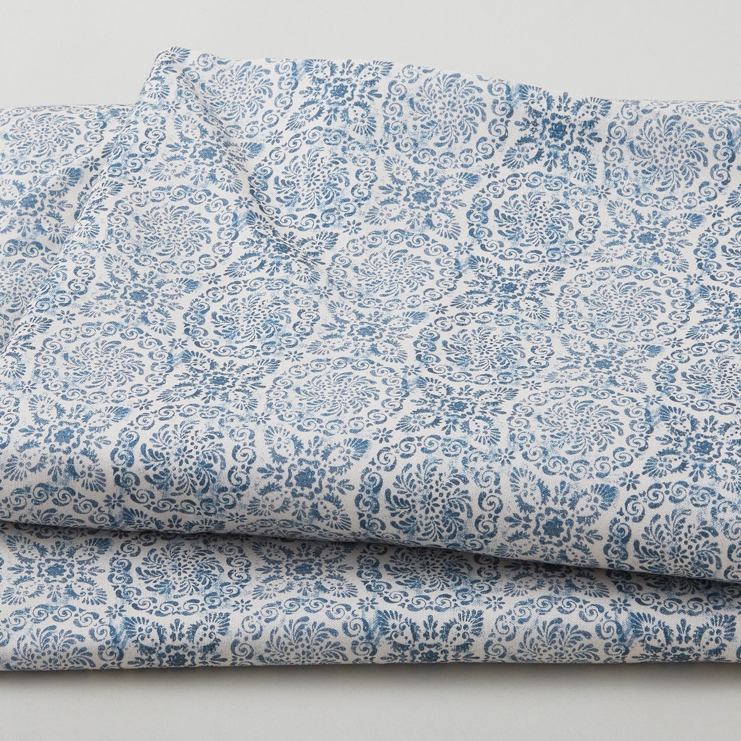 Floral Medallion - Cream 108" 3 Yard Cut