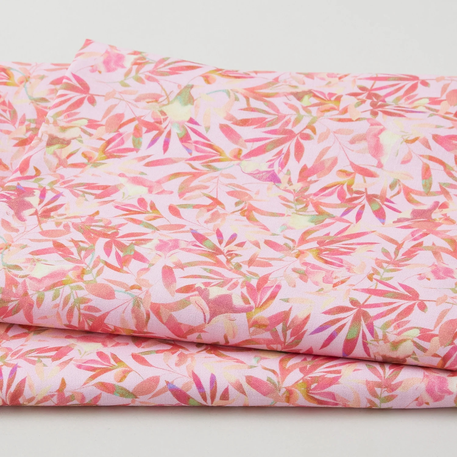 Florence - Leaves Peach 2 Yard Cut