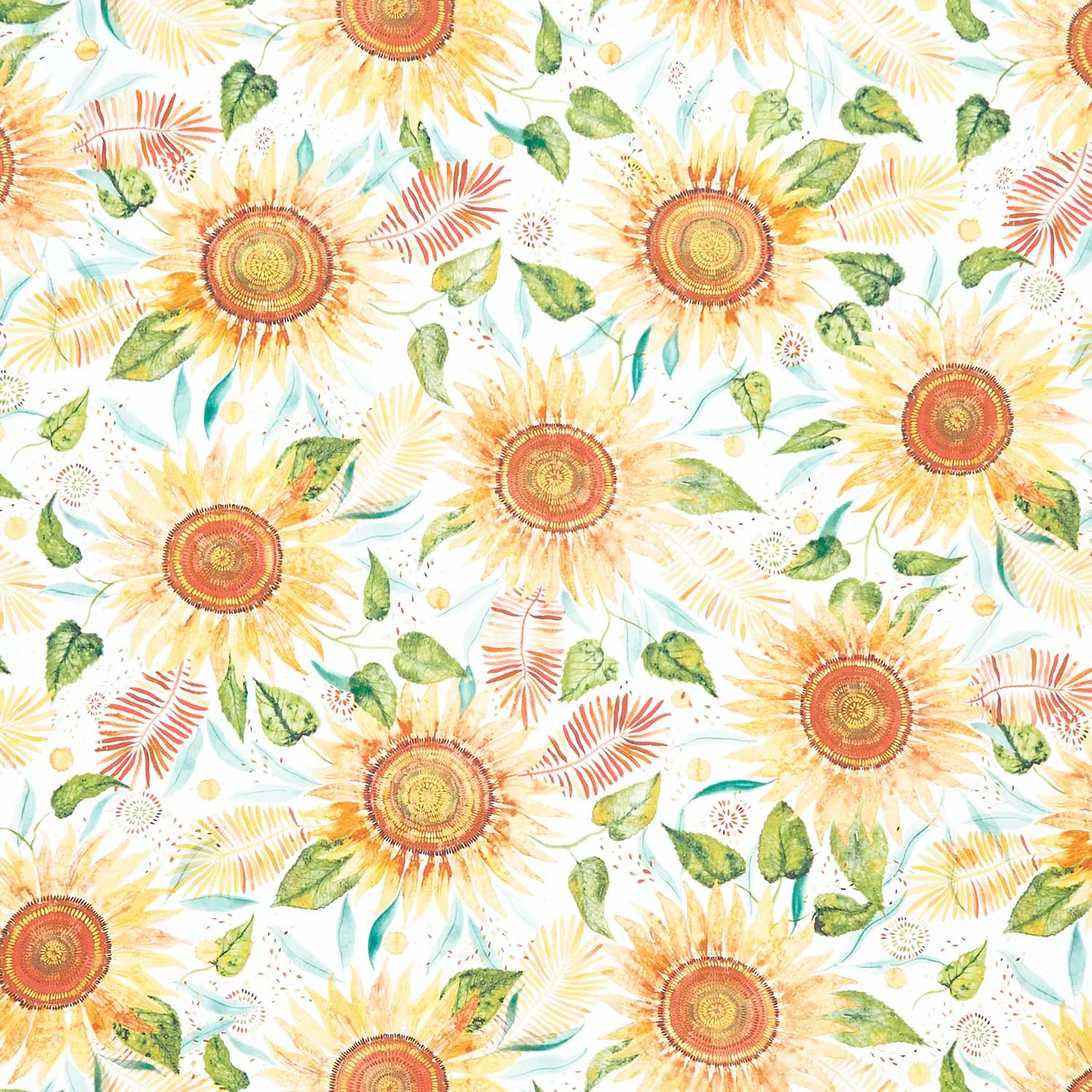Floribunda - Sunflower Power Cloud Yardage