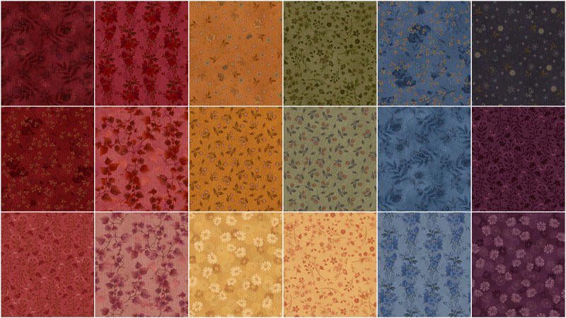 Flossie's Flowers Fat Quarter Bundle - Image 3