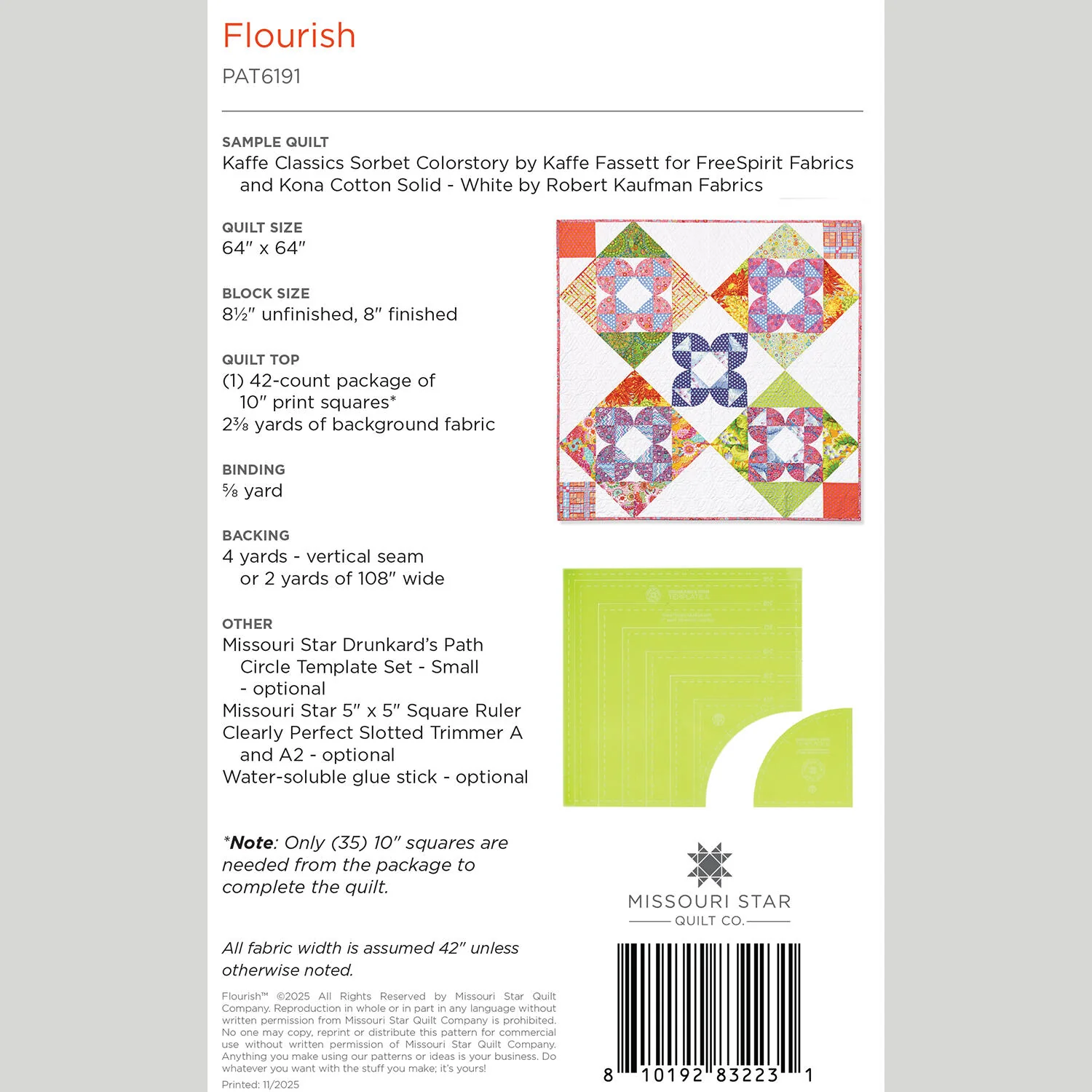 Flourish Quilt Pattern by Missouri Star - Image 2