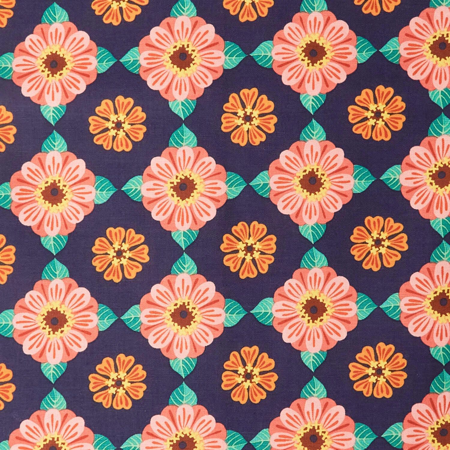 Flower Dance - SM Zinnia Multi 2 Yard Cut - Image 2