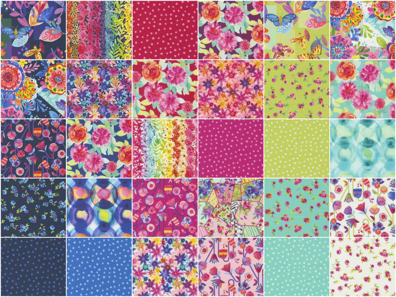 Flower Patches Fat Quarter Bundle - Image 3