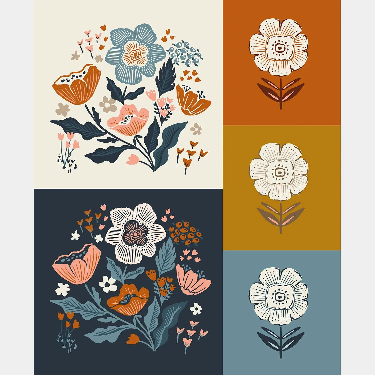 Folk and Lore Fat Quarter Bundle - Image 3