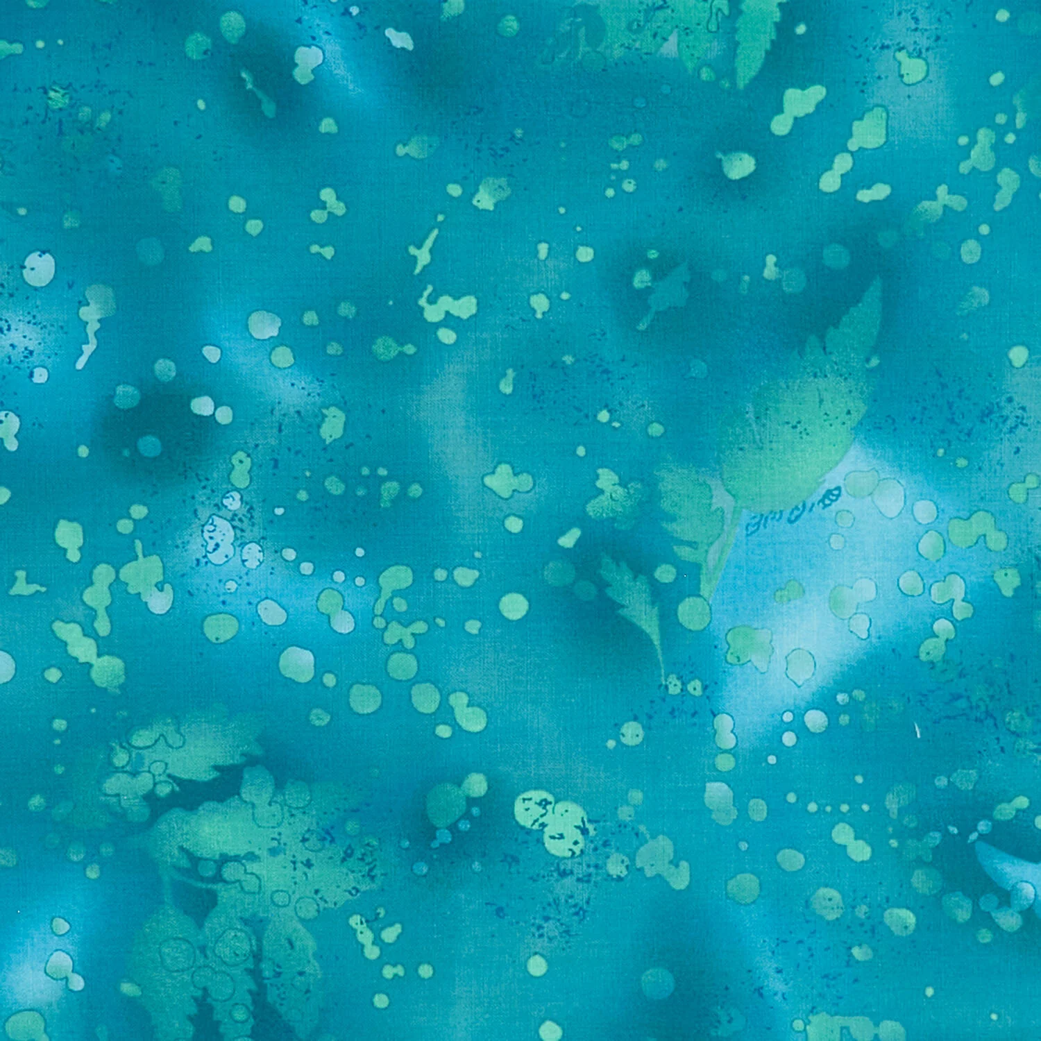Fossil Fern - Blue Lagoon 2 Yard Cut - Image 2