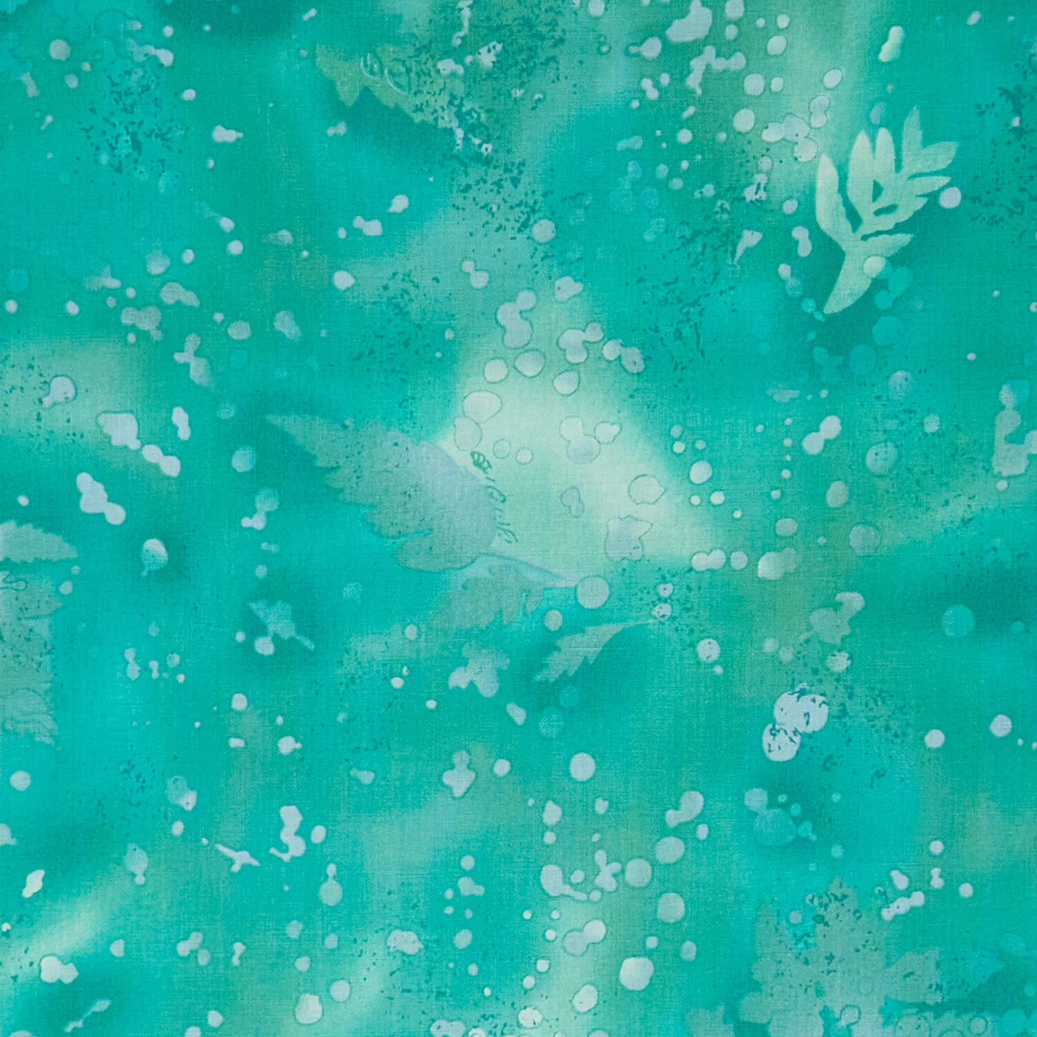 Fossil Fern - Parrot Green 2 Yard Cut - Image 2