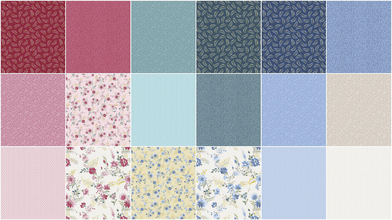 French Meadow 10" Squares - Image 3