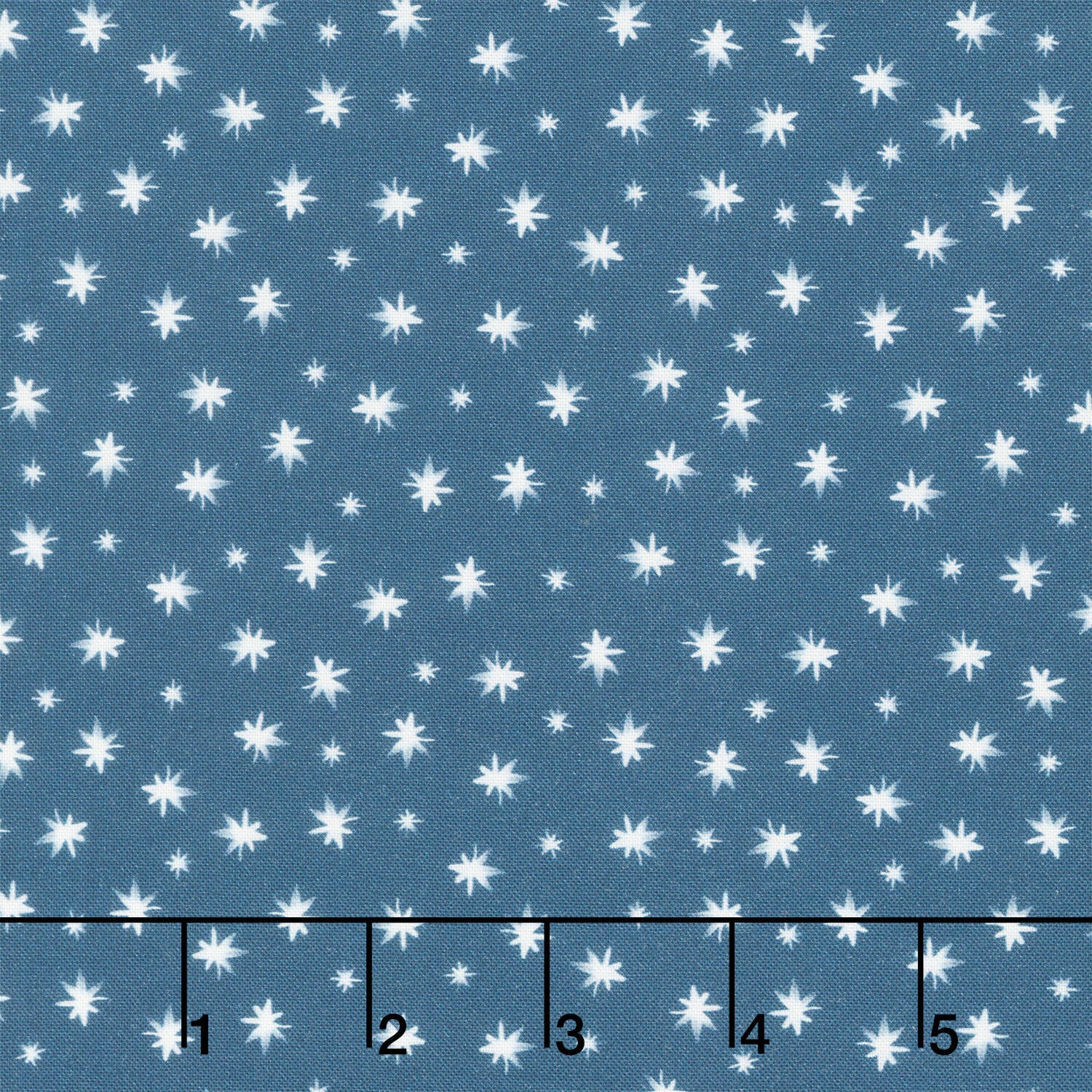 Friends & Flakes - Star Navy Yardage