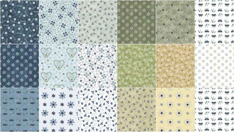 Friendship Garden Fat Quarter Bundle - Image 3