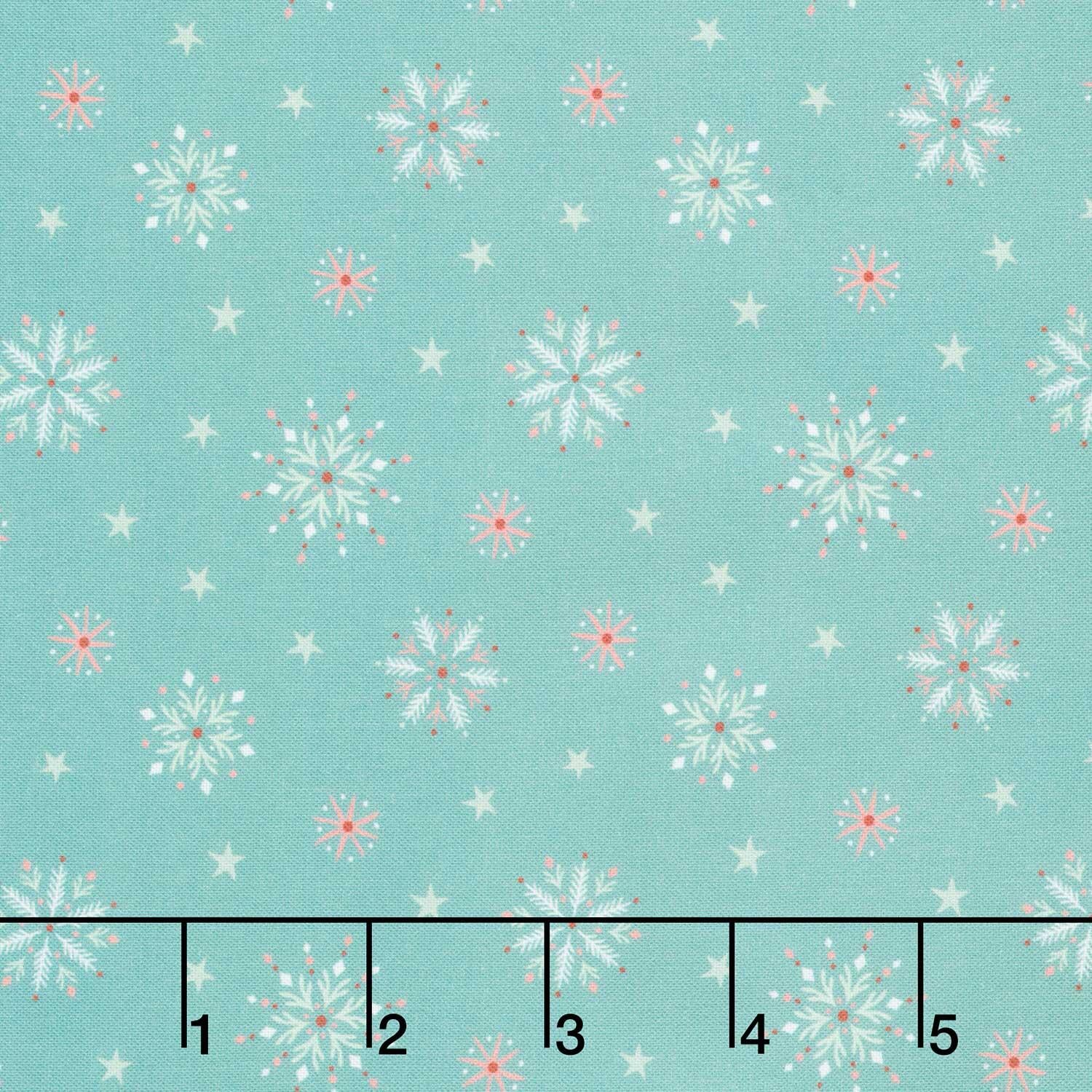Frost And Flurry - Flurry Flakes Mint Yardage