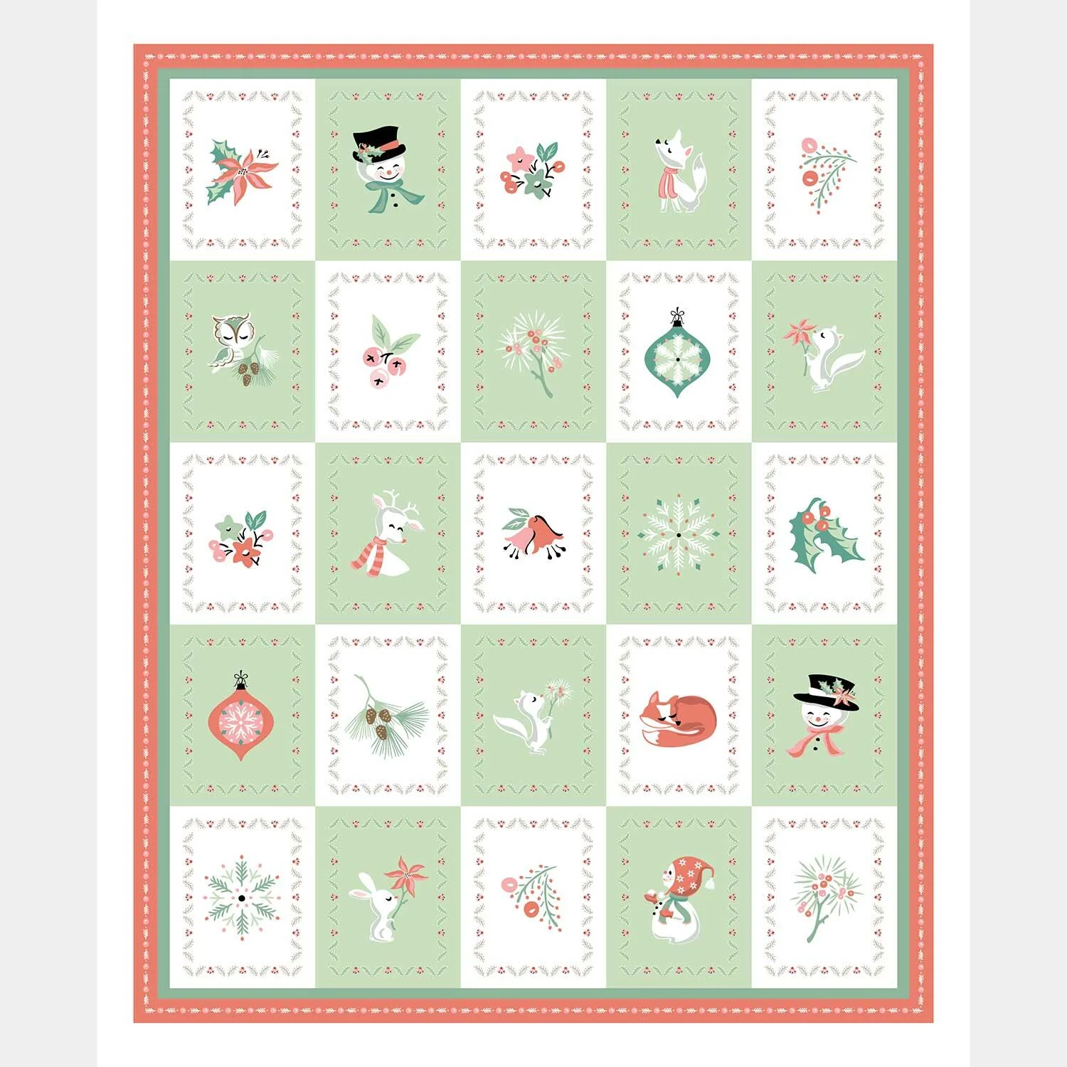 Frost And Flurry - Multi Panel