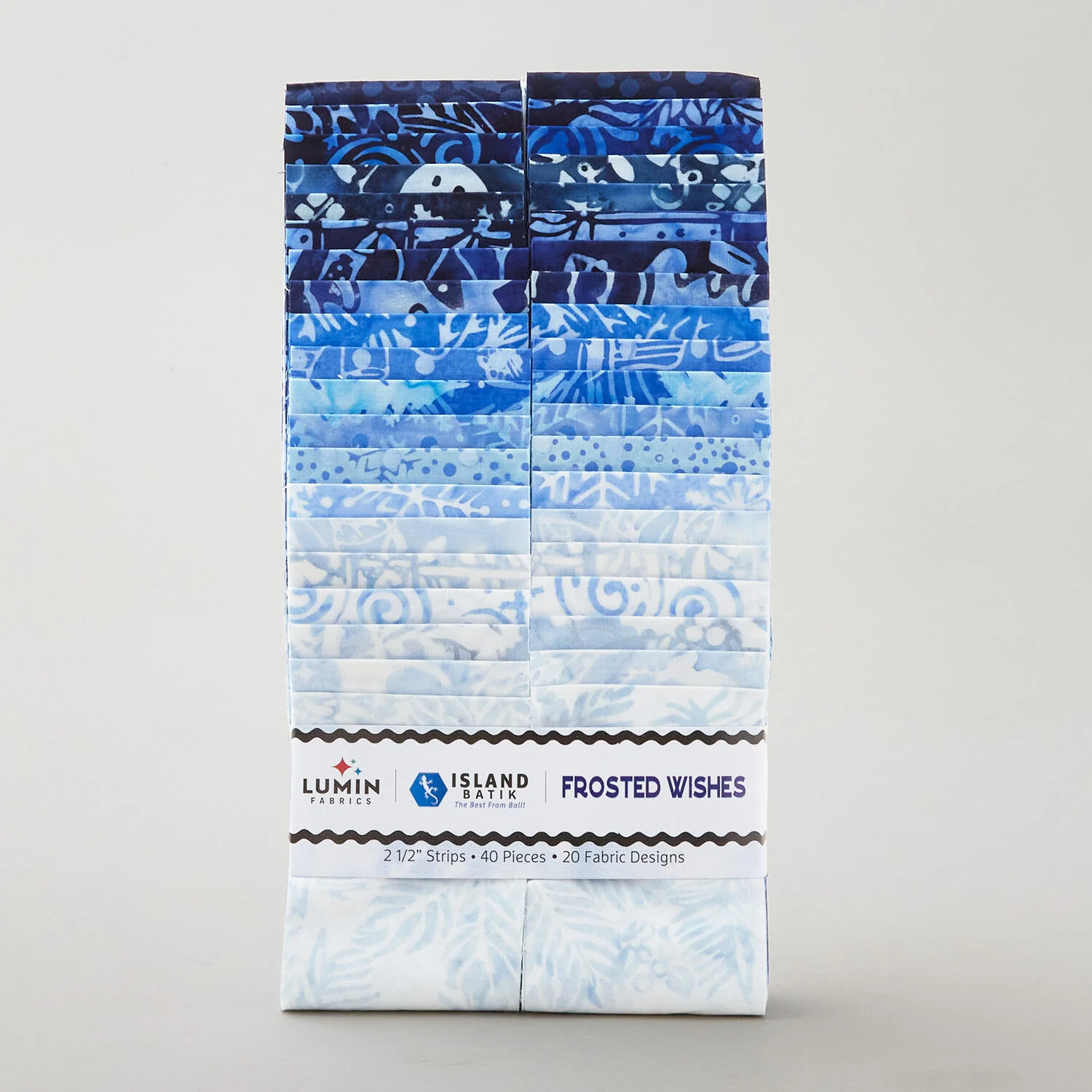Frosted Wishes Batiks Strips - Image 3