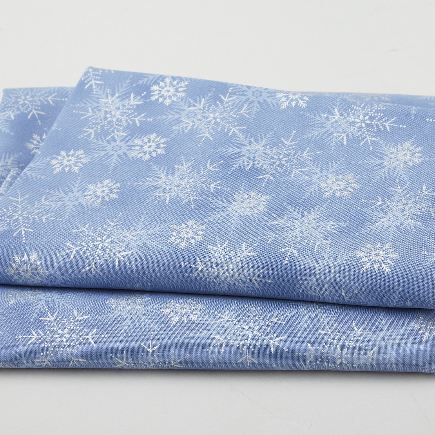 Frosty Snowflake - Snowflake Light Blue 2 Yard Cut
