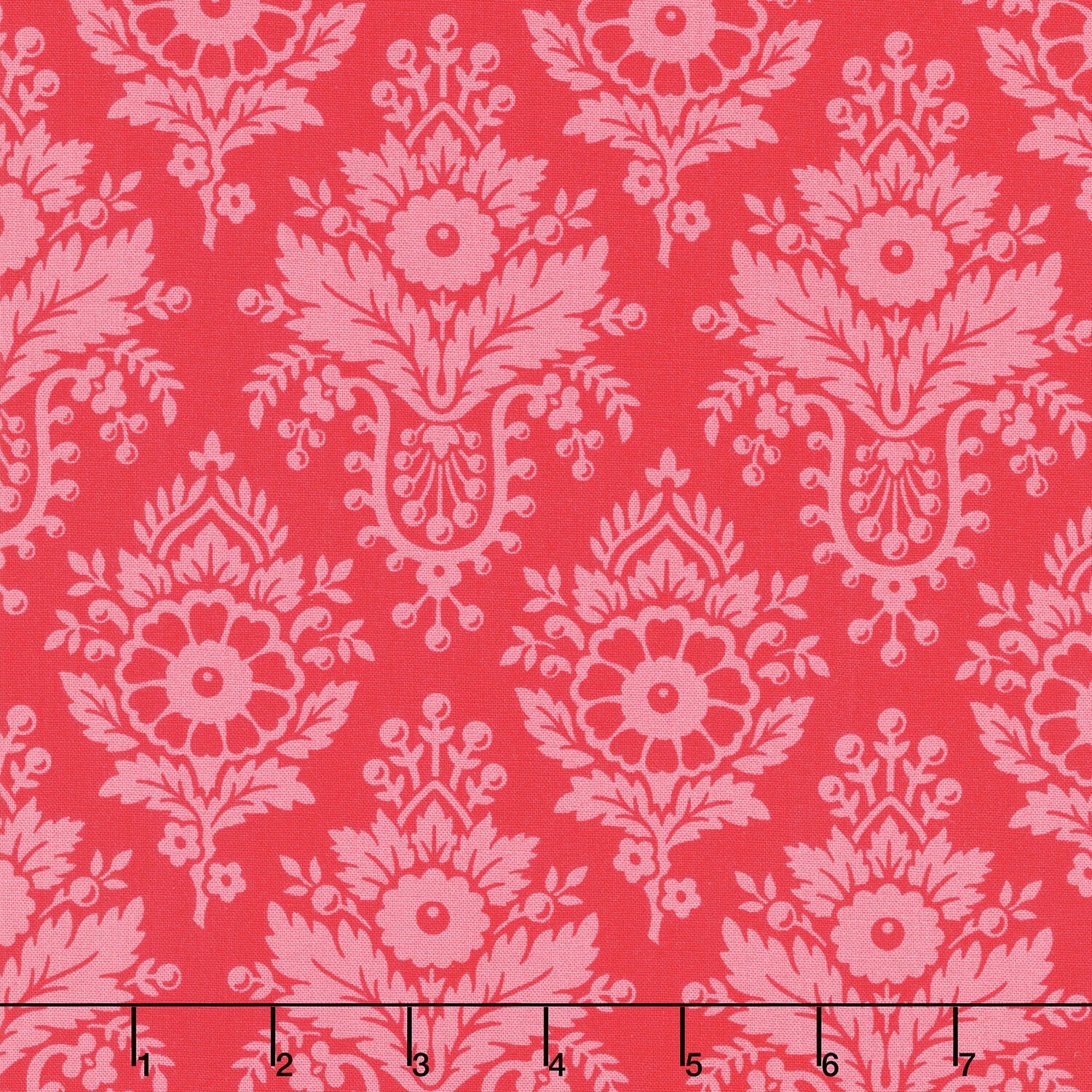 Full Bloom - Lulu Coral Yardage