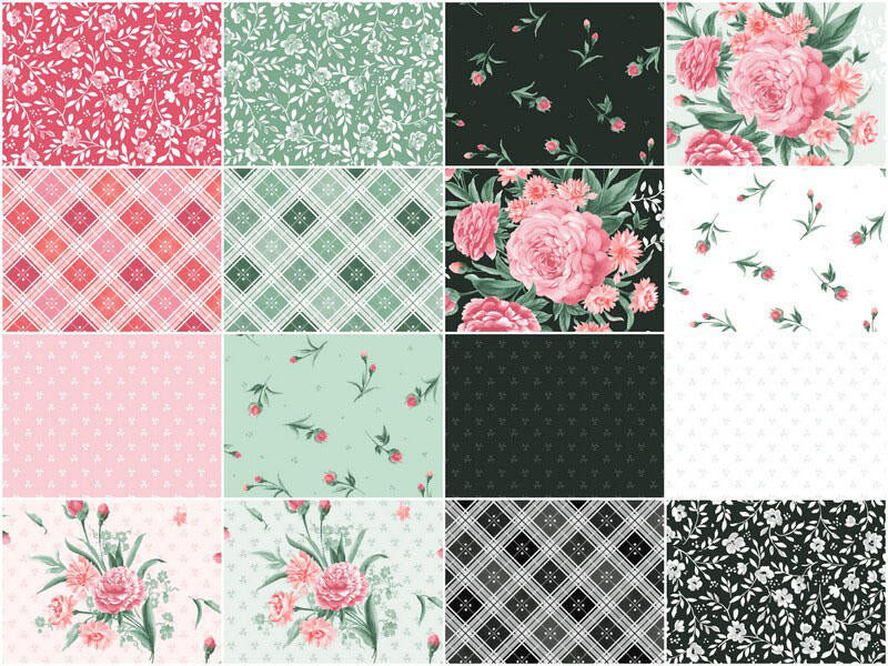 Garden Picnic Favorites 10" Squares - Image 3