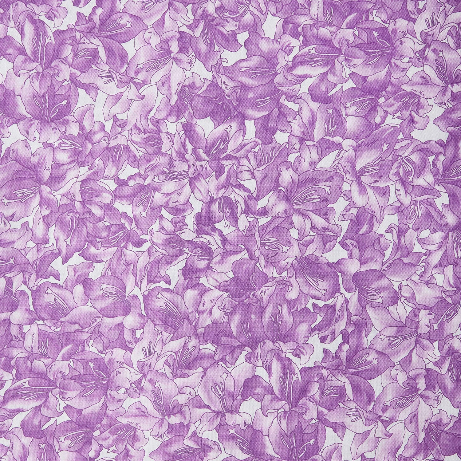 Garden Pride - Packed Flowers Purple 2 Yard Cut - Image 2