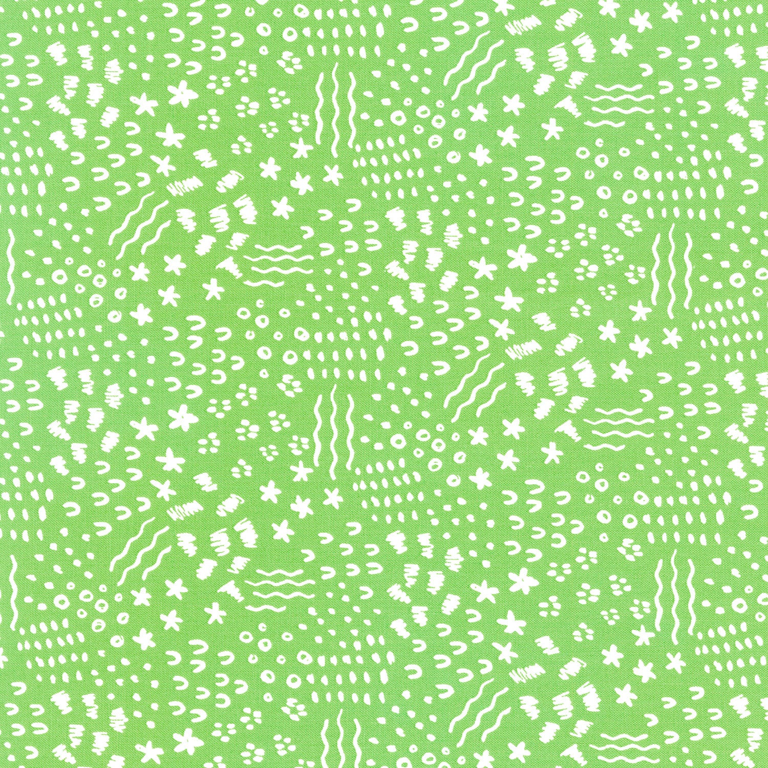 Get Your Cray-on - Crayola Dense Doodle Lime Yardage