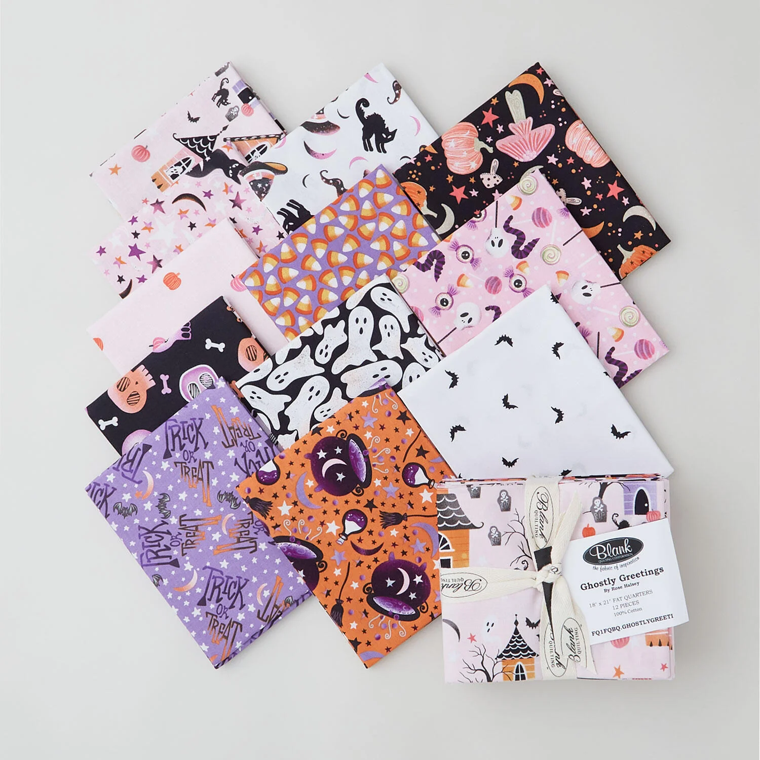 Ghostly Greetings Fat Quarter Bundle