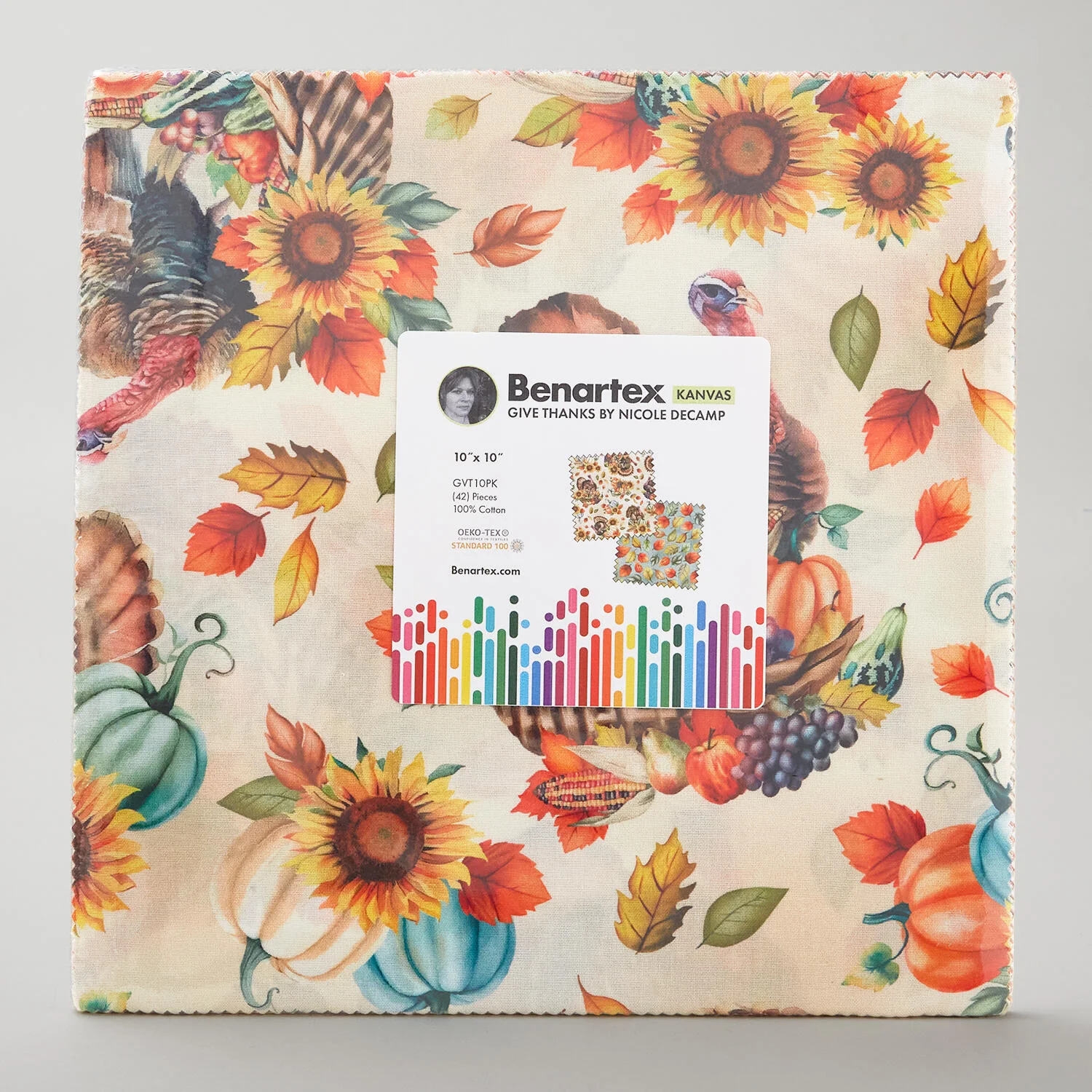 Give Thanks 10" Squares - Image 2