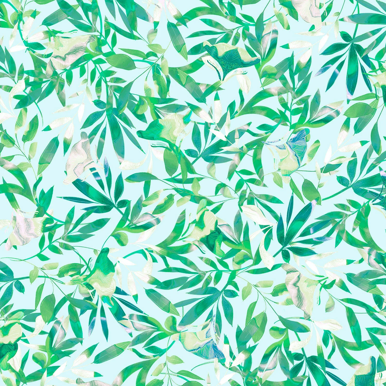 Giverny Favorites - Pond Leaves 2 Yard Cut - Image 2