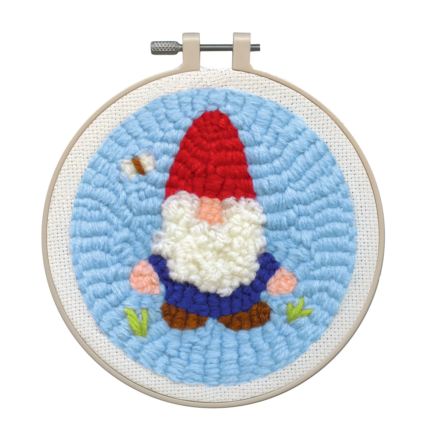 Gnome Punch Needle Embroidery Kit