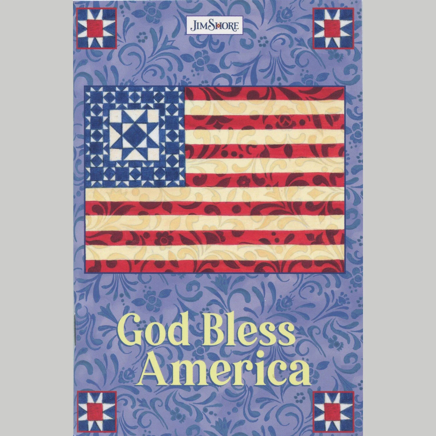 God Bless America Mini Notebook