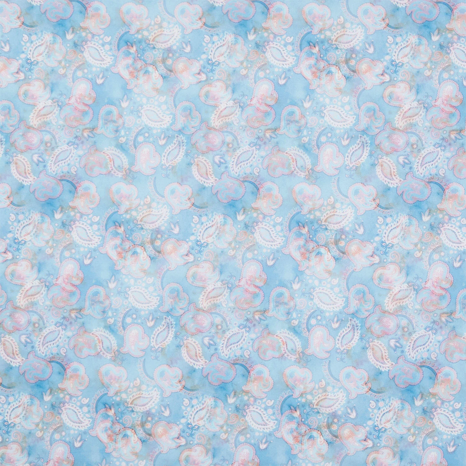 Gone Country - Paisley Twilight Blue Yardage