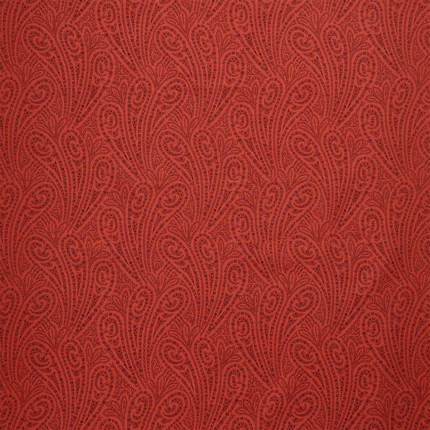 Grand Paisley - Grand Paisley Crimson Yardage