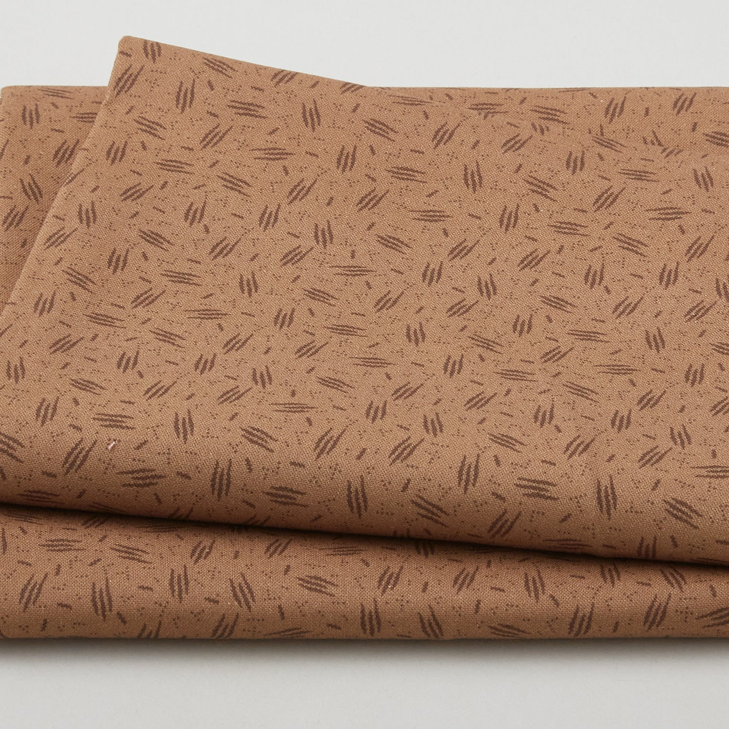 Grandpa's Journal - Lines & Dots Brown 2 Yard Cut