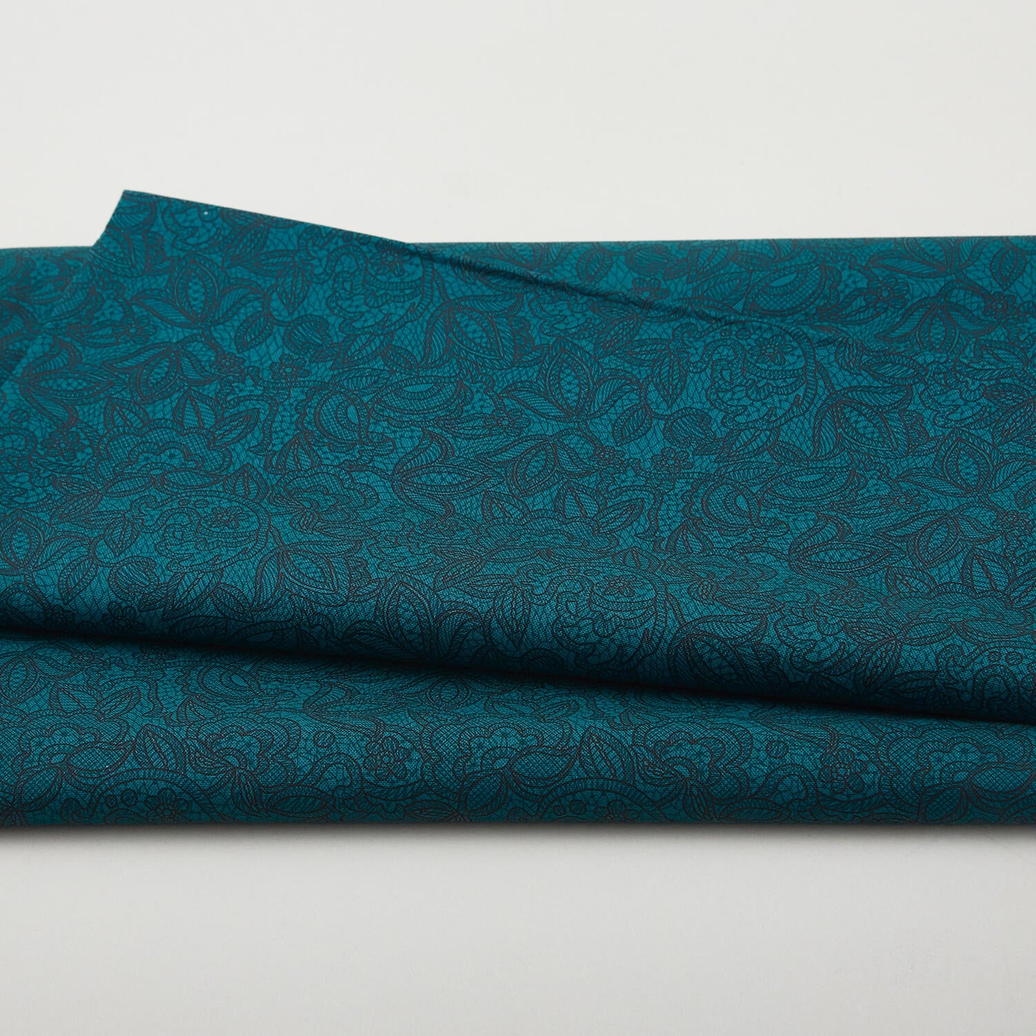 Gratitude and Grace - Family Time Teal 2 Yard Cut